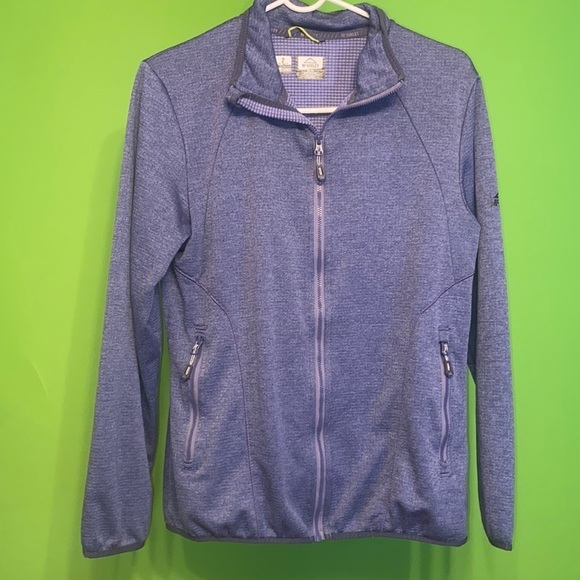 McKinley Blue Zip Hoodie Dry Climate Size Medium like new zip pockets - Picture 1 of 10